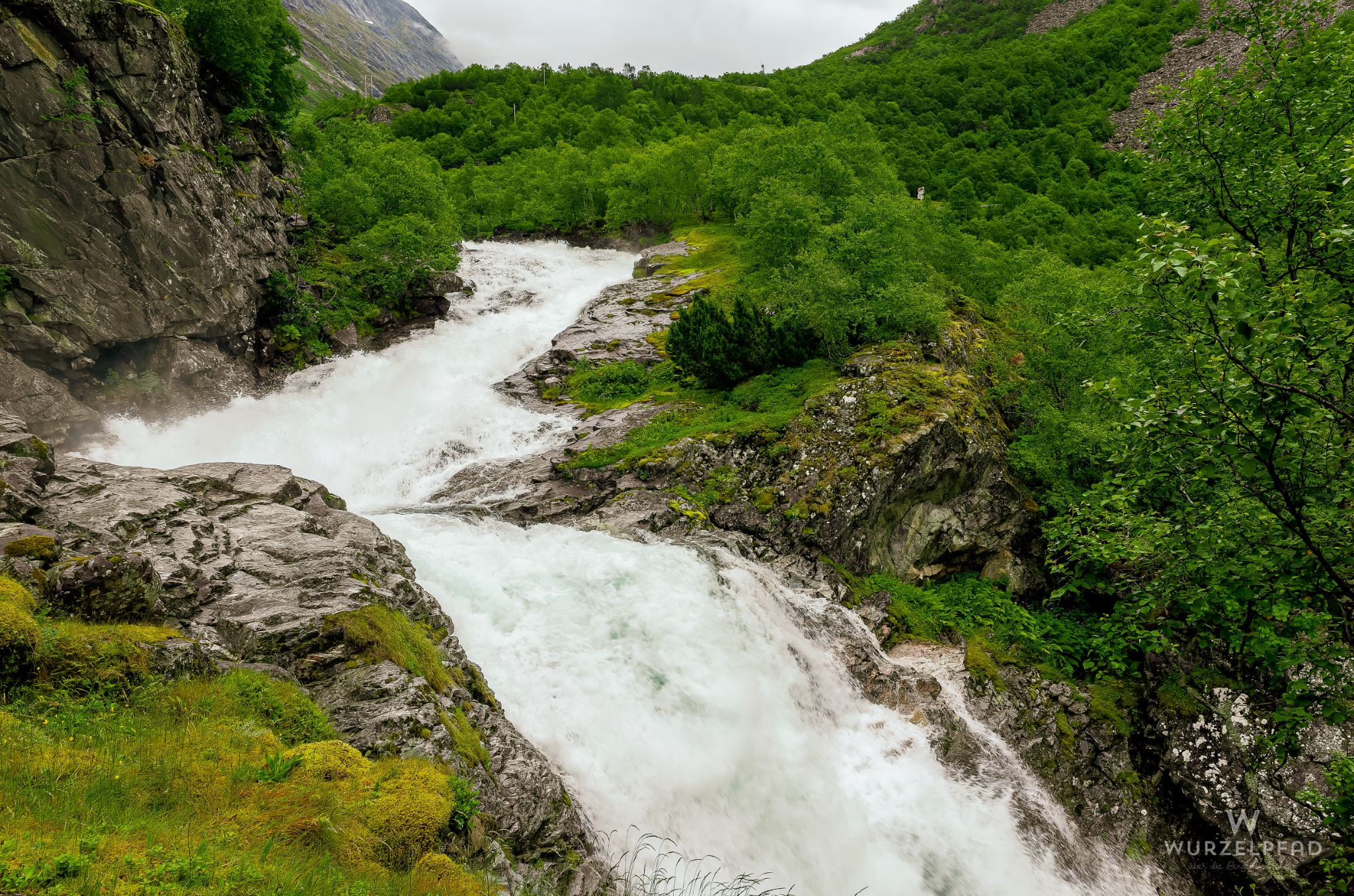 Wasserfall Övstefoss